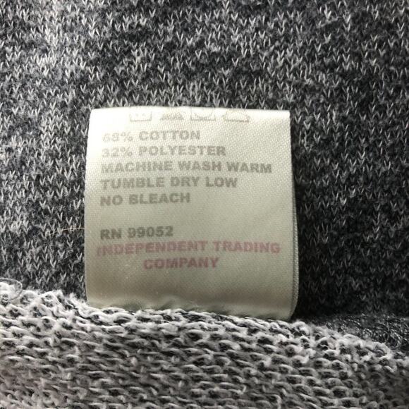 Independent Dare To Be Heathered Gray Sweatshirt Size S - Picture 10 of 11